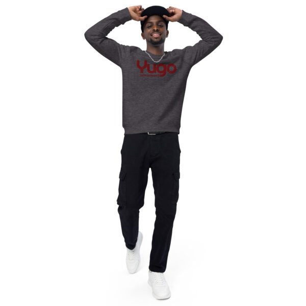 Organic Raglan Sweatshirt with Maroon Accent - Image 17
