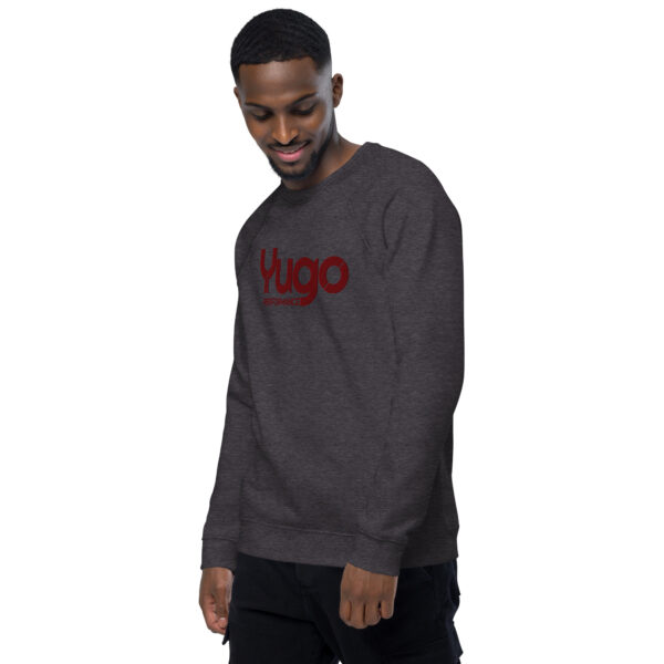 Organic Raglan Sweatshirt with Maroon Accent - Image 23