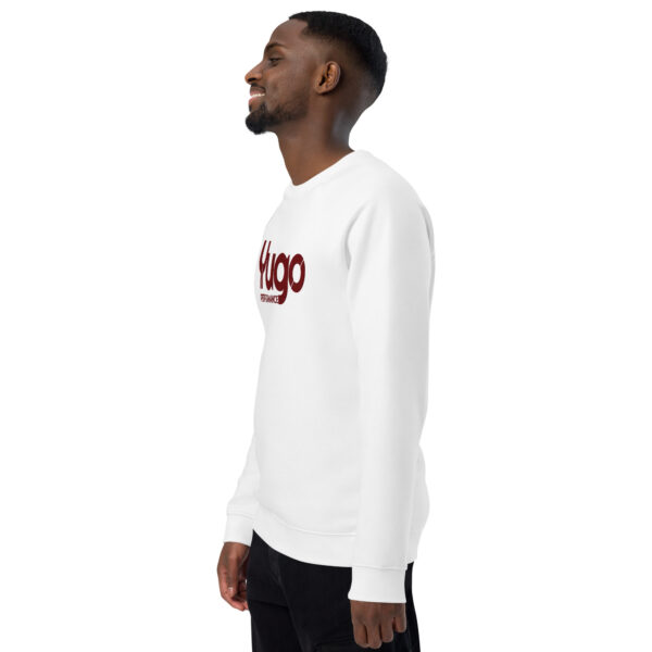 Organic Raglan Sweatshirt with Maroon Accent - Image 33