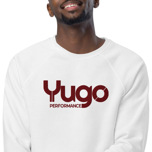 Organic Raglan Sweatshirt with Maroon Accent - Image 30